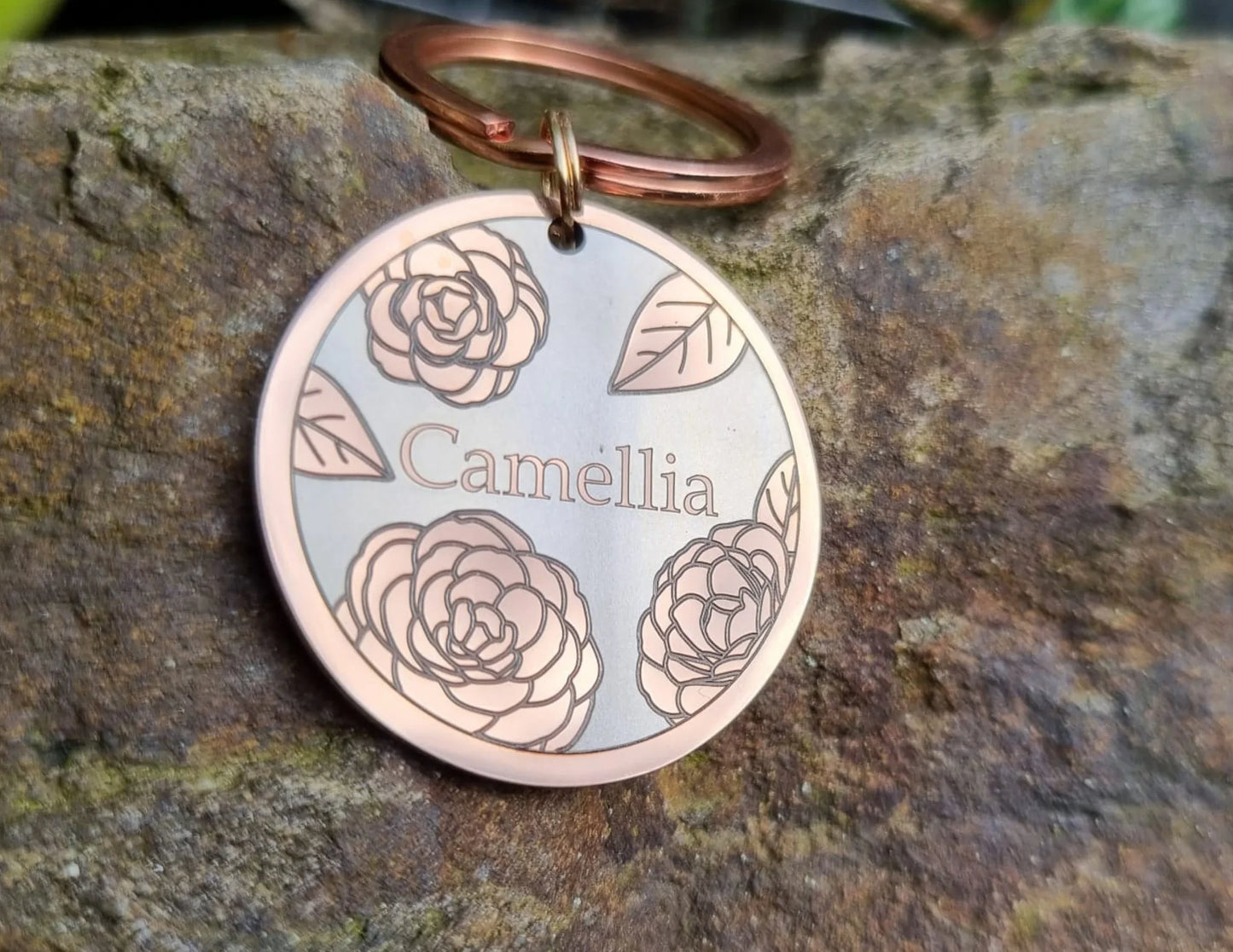Camellia Design - Bark'n'Tag