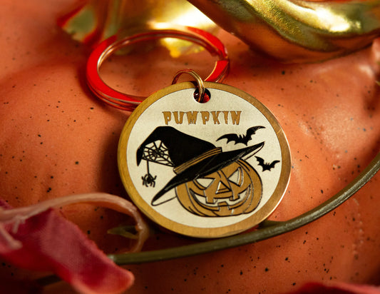 Pumpkin Halloween Design - Bark'n'Tag