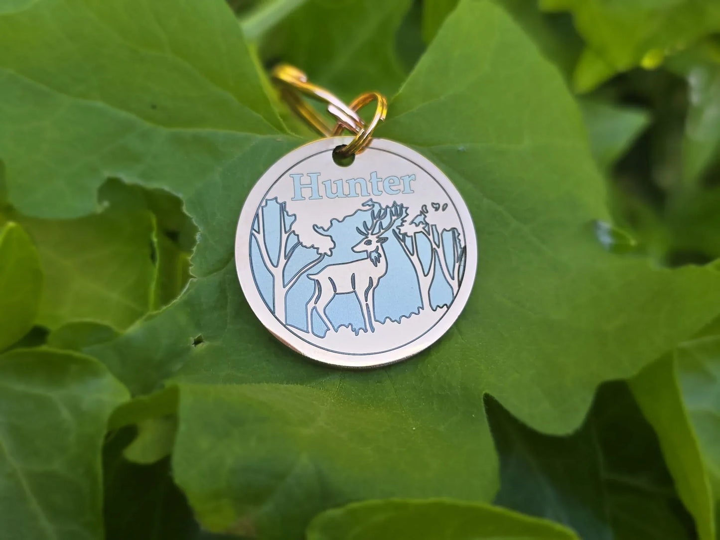 Deer / Hunter Design - Bark'n'Tag