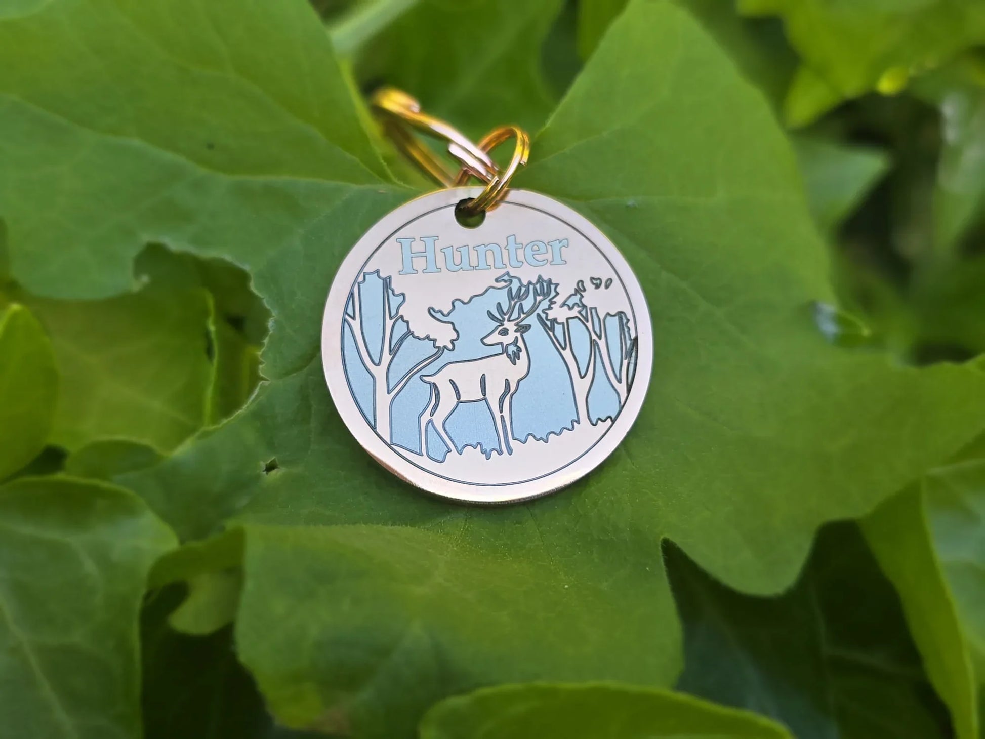 Deer / Hunter Design - Bark'n'Tag