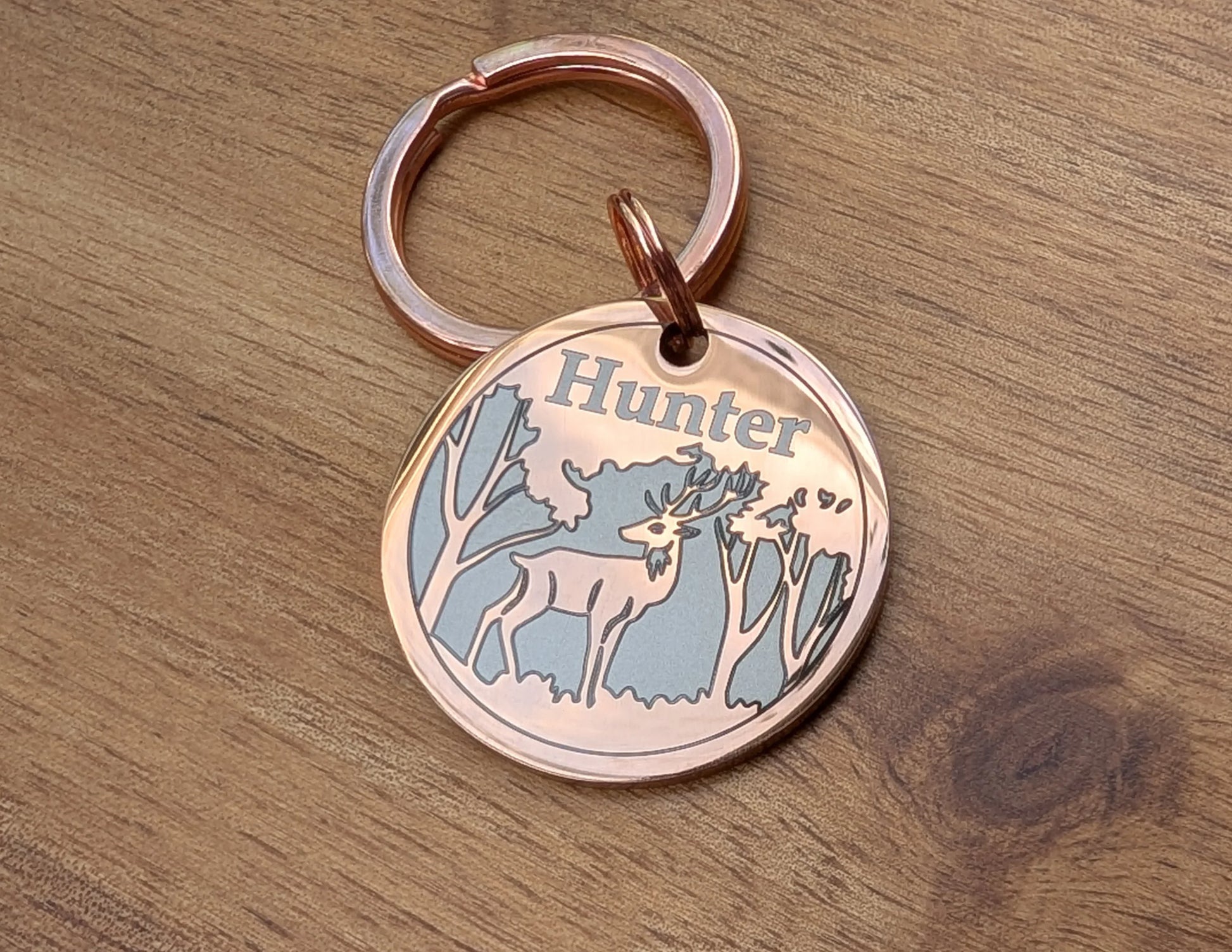 Deer / Hunter Design - Bark'n'Tag