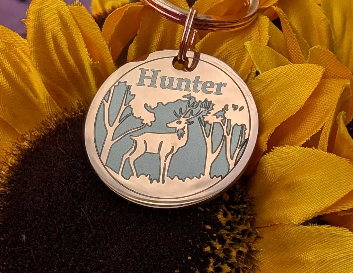 Deer / Hunter Design - Bark'n'Tag