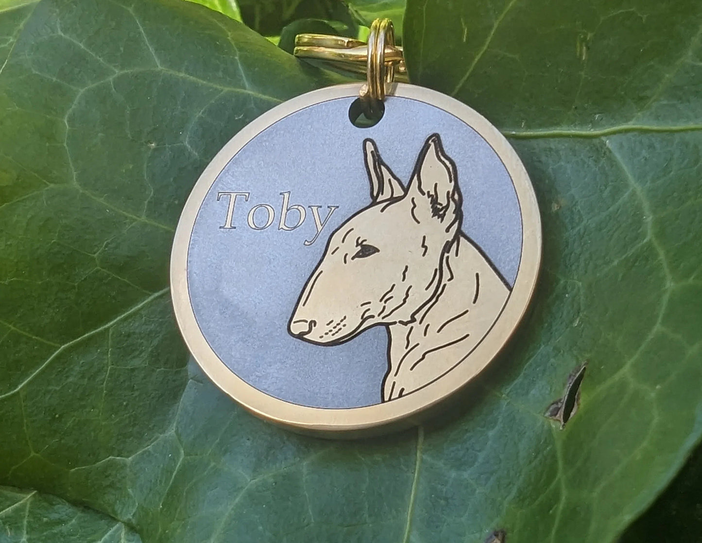 Bullterrier - Profile Design - Bark'n'Tag
