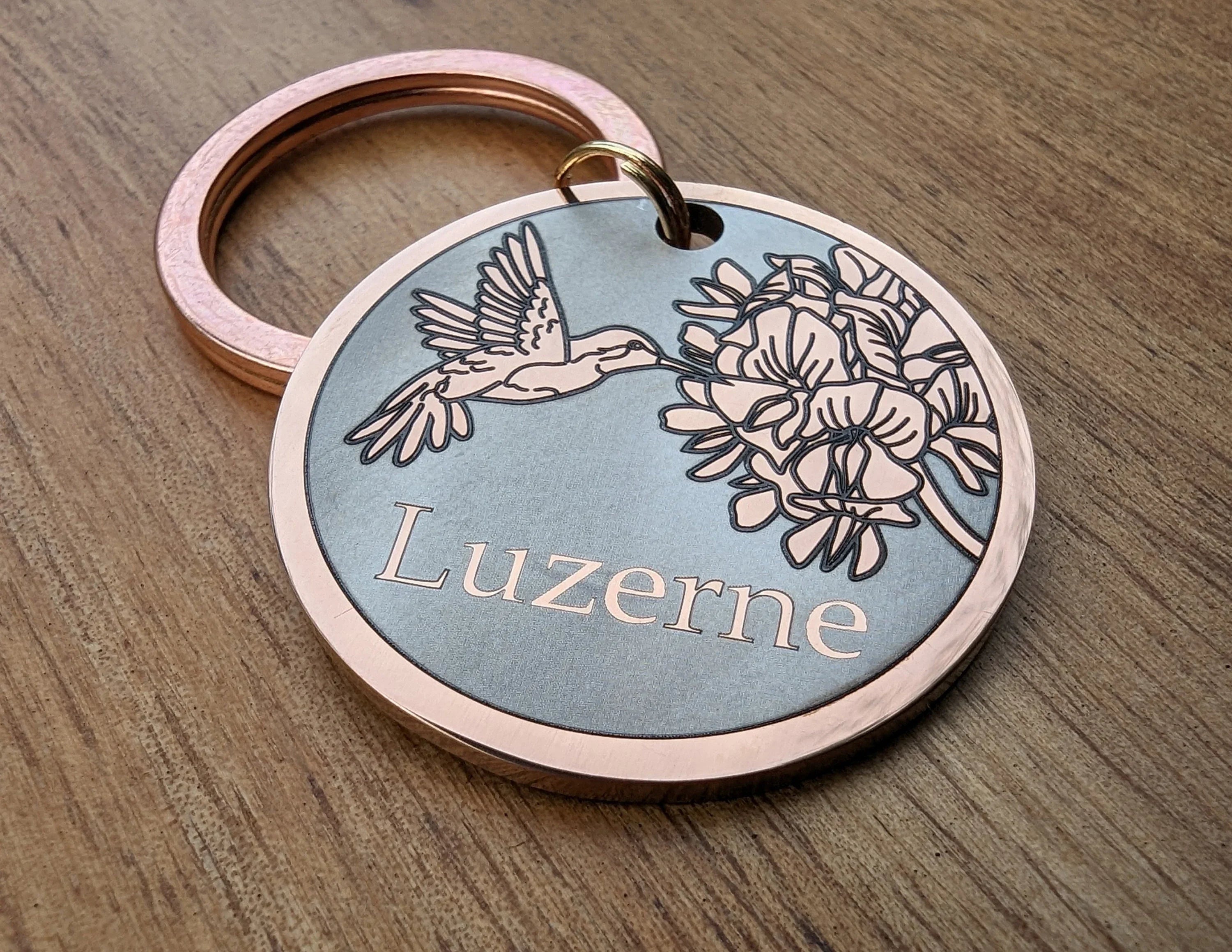 Hummingbird Design - Bark'n'Tag