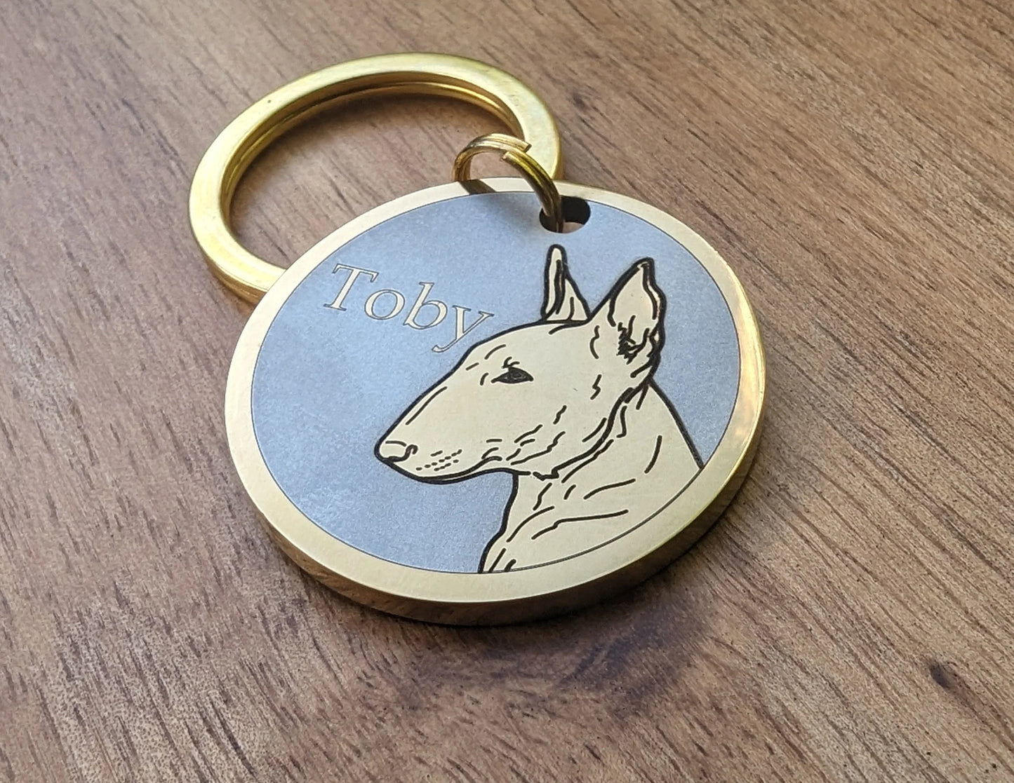 Bullterrier - Profile Design - Bark'n'Tag