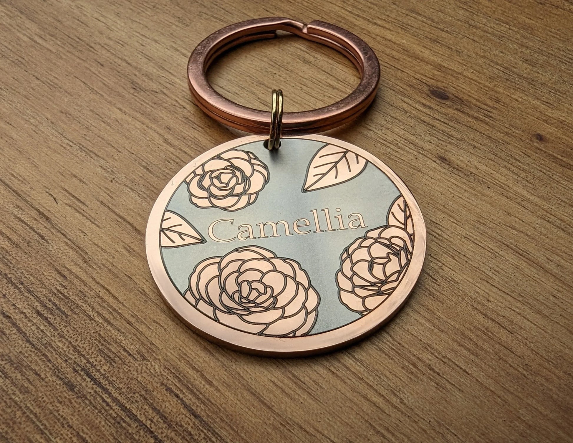 Camellia Design - Bark'n'Tag