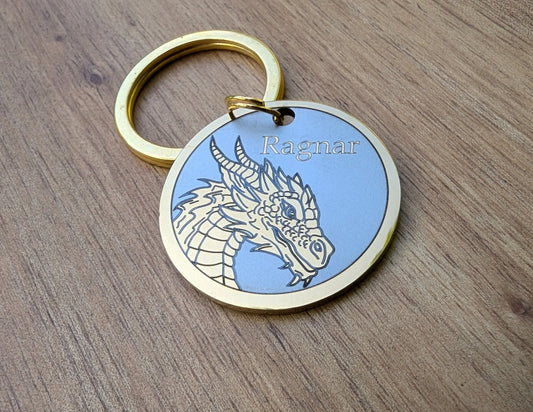 Dragon Design - Bark'n'Tag