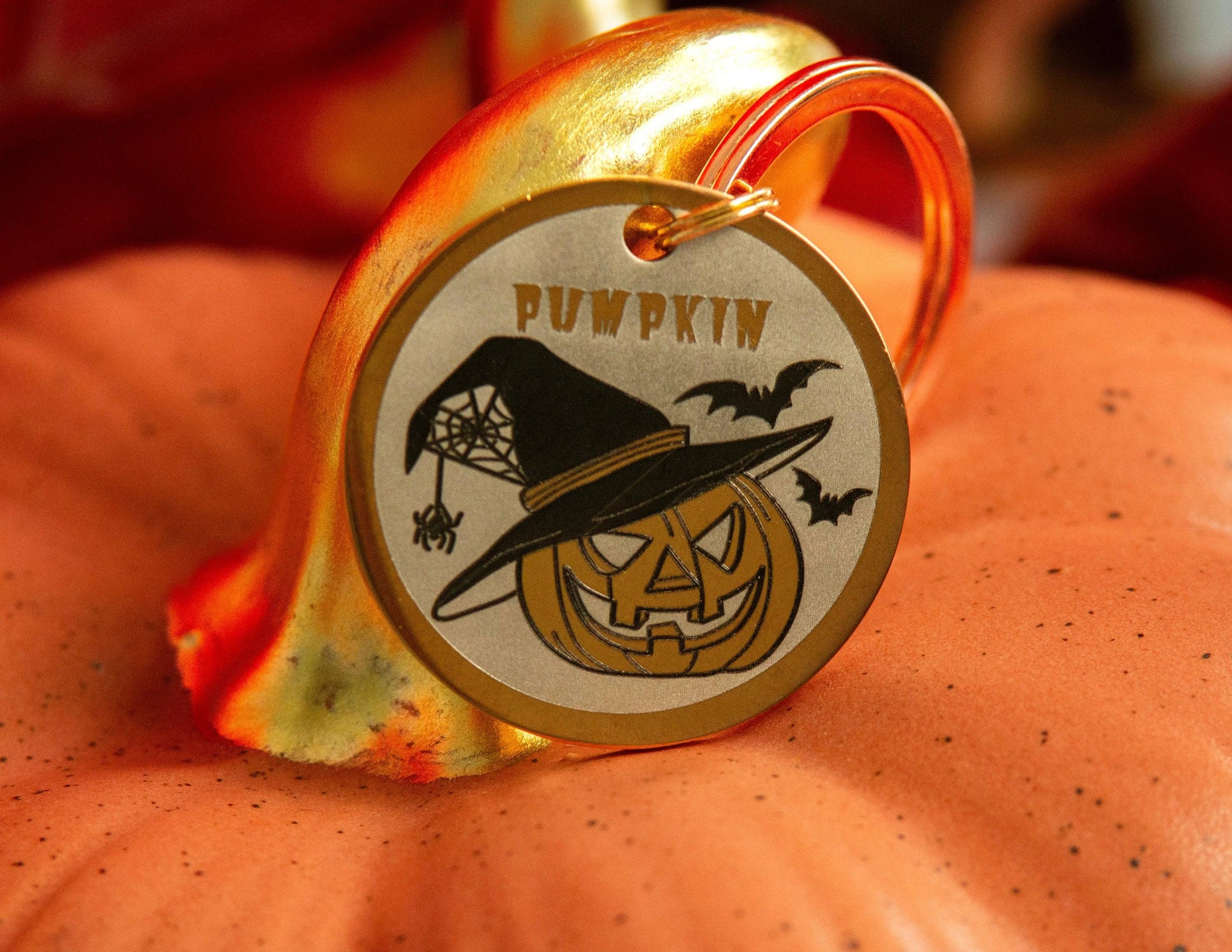 Pumpkin Halloween Design - Bark'n'Tag